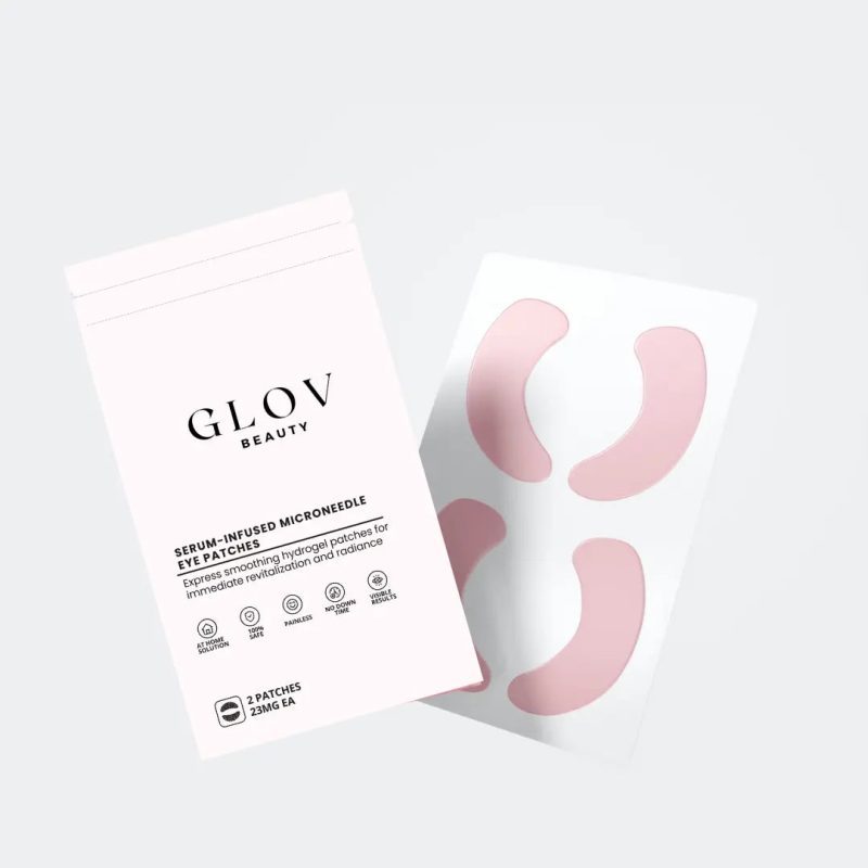 2 Glov Micro Infusion System 6 Serums 4 Needles 16 Pairs Microneedle Eye Patches Glov Beauty 490300288