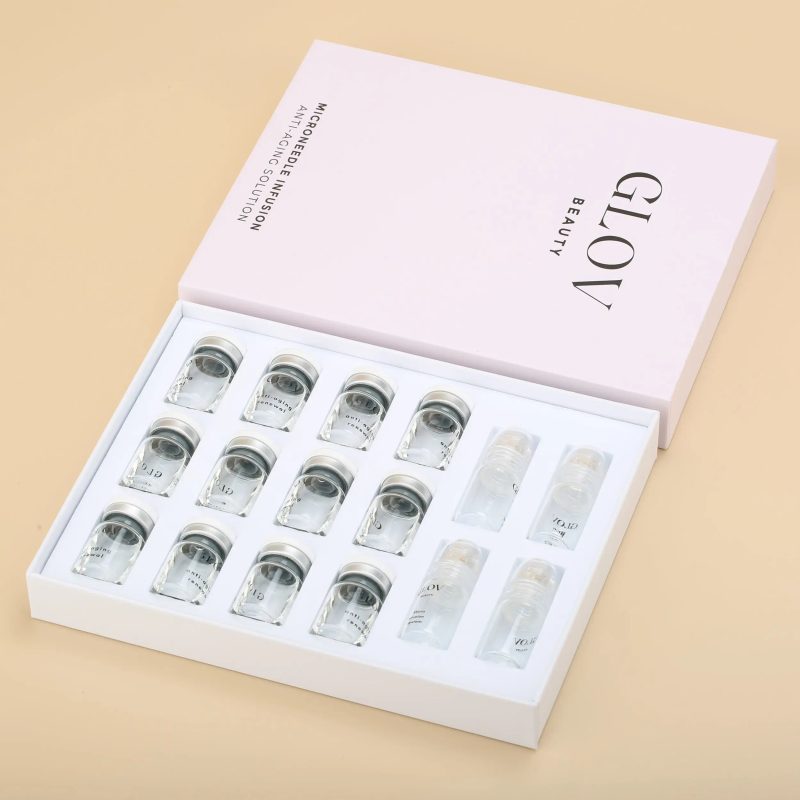 4 Glov Micro Infusion System 12 Serums 8 Pairs Microneedle Eye Patches Glov Beauty 490297897