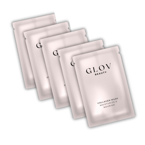 4 Glov Micro Infusion System Bundle + 12 Serums + 8 Needles + Glov Moisturizer Deep Hydration + 5 Glov Collagen Masks - Glov Beauty